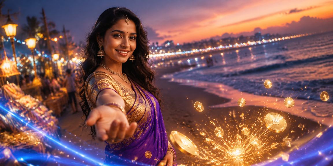 Live dealer hosting an Andar Bahar game on mobile platform